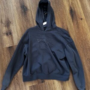 Disneyland embroidered grey Hoodie small